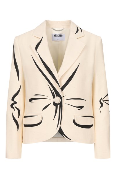 Женский хлопковый жакет MOSCHINO, арт. A0501/0422