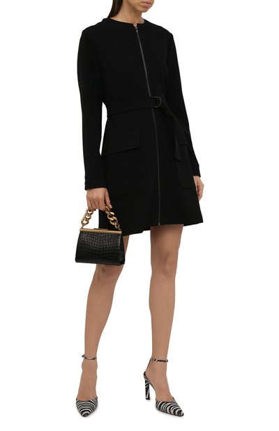 Шерстяное платье JM STUDIO черного цвета по цене 23980 руб., арт. FW212224, фото 2 Шерстяное платье JM STUDIO, арт. FW212224, фото 2