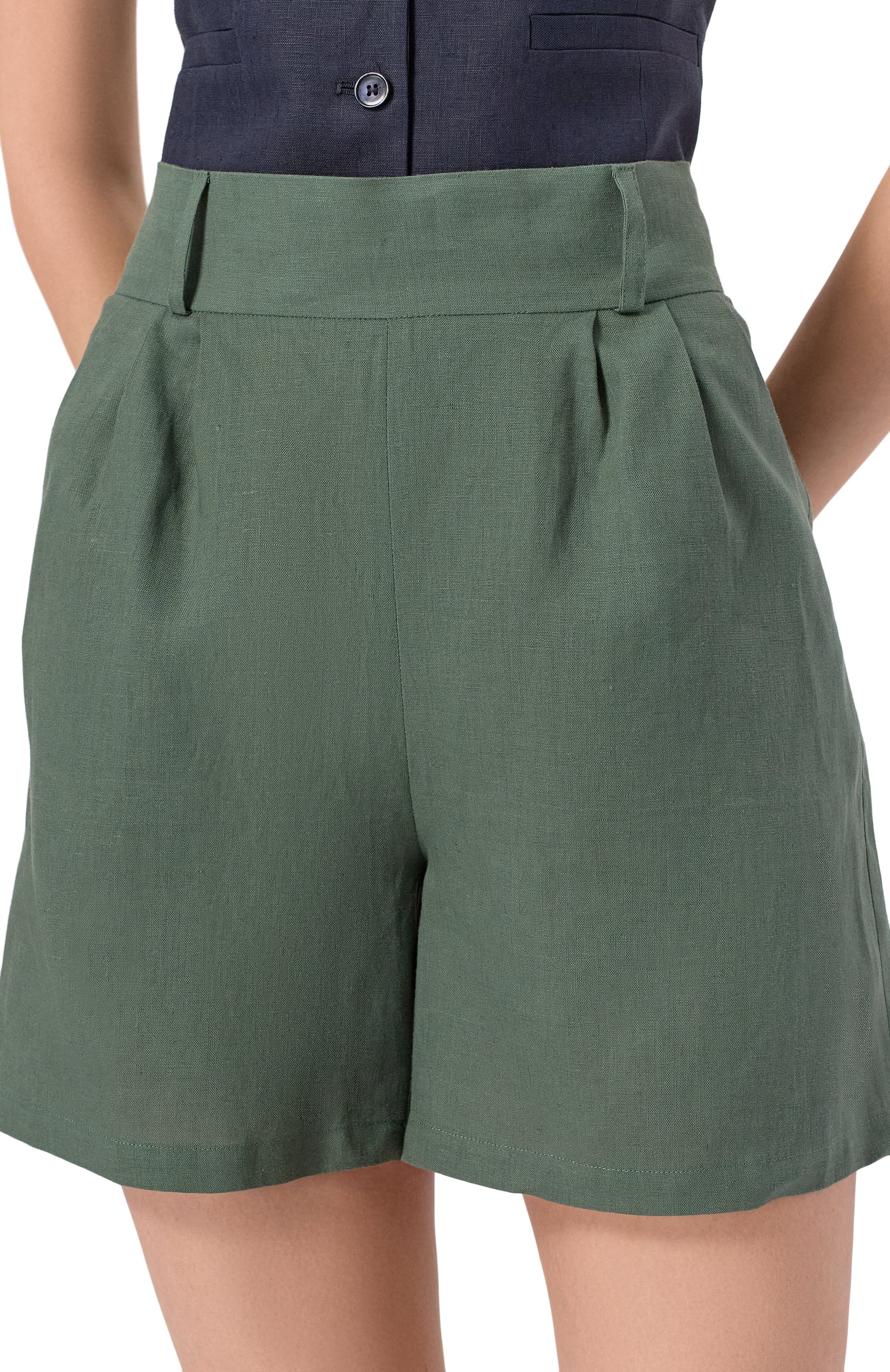 Льняные шорты FLASHIN, арт. FC25SBL, фото 5