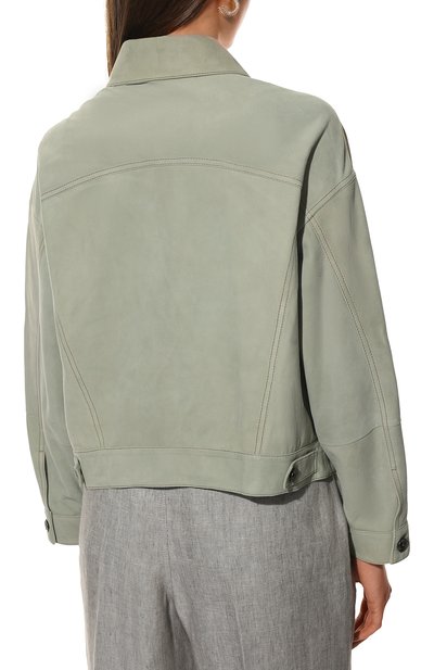 Замшевая куртка BRUNELLO CUCINELLI, арт. 221MPCAI2986, фото 4