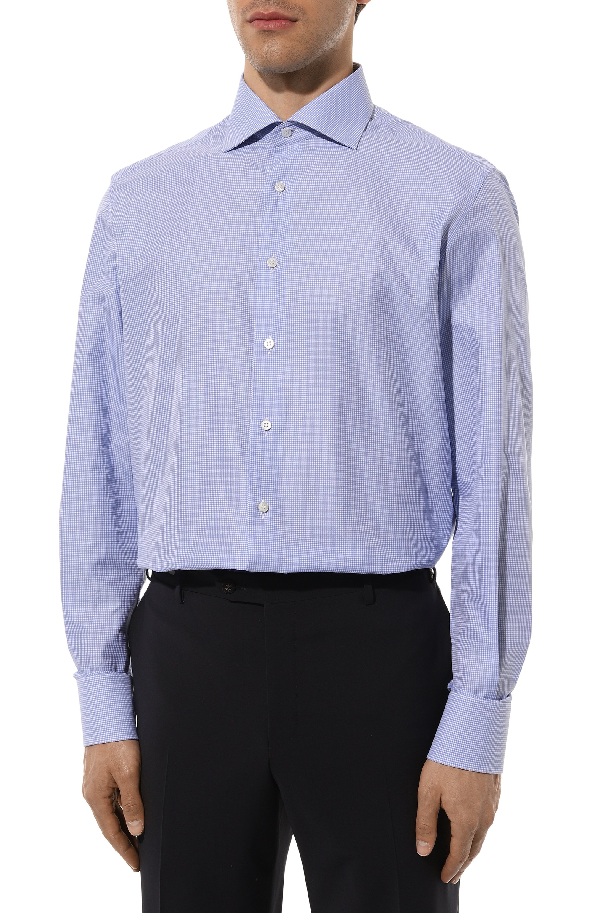 Хлопковая сорочка STEFANO RICCI, арт. MC000540/R2003, фото 4