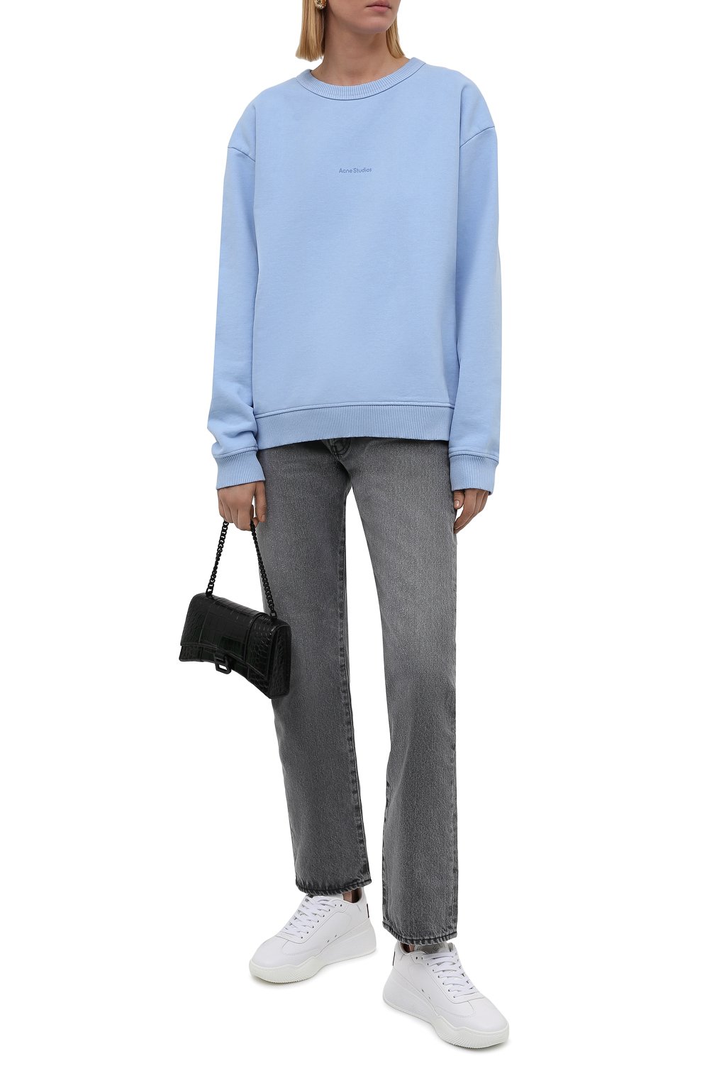Хлопковый свитшот ACNE STUDIOS, арт. AI0067, фото 2