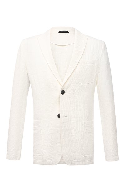 Льняной пиджак GIORGIO ARMANI, арт. 9SGGG076/T02P4, фото 1