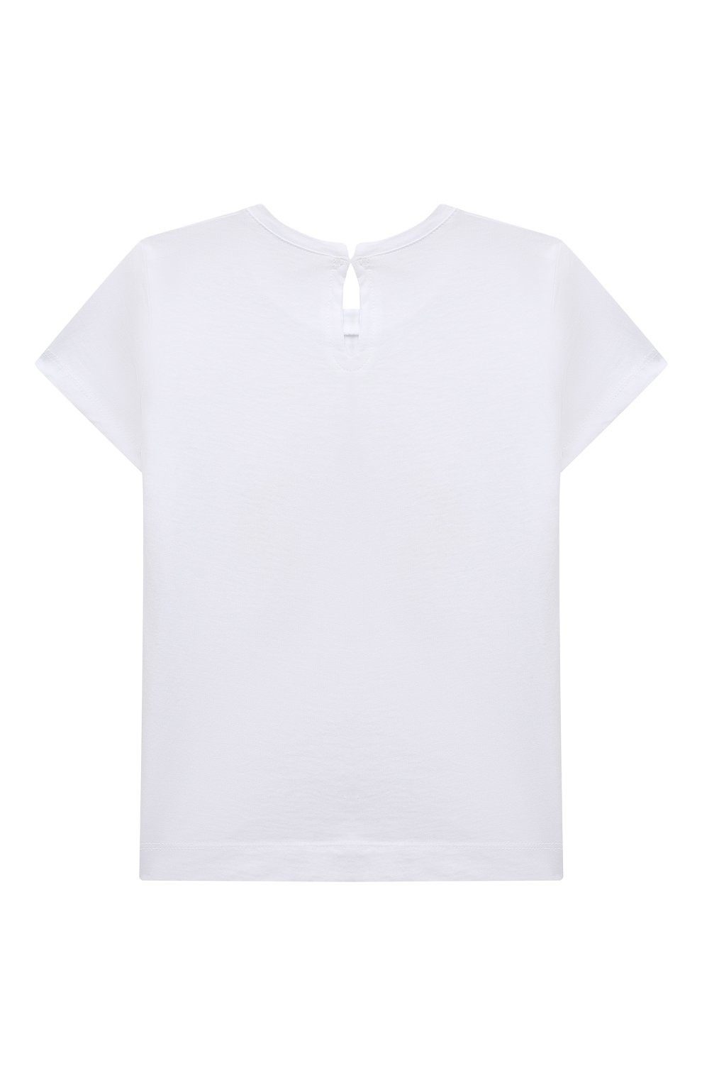 Хлопковая футболка MONNALISA, арт. 39C614, фото 2