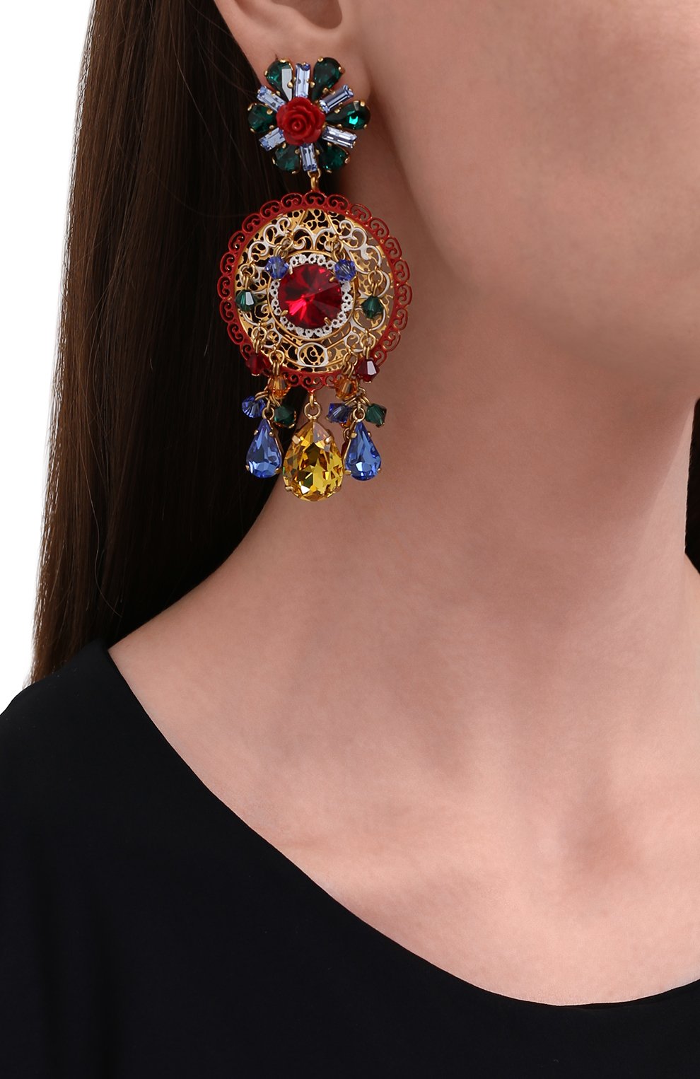 Клипсы DOLCE & GABBANA, арт. WEM6C3/W1111, фото 2