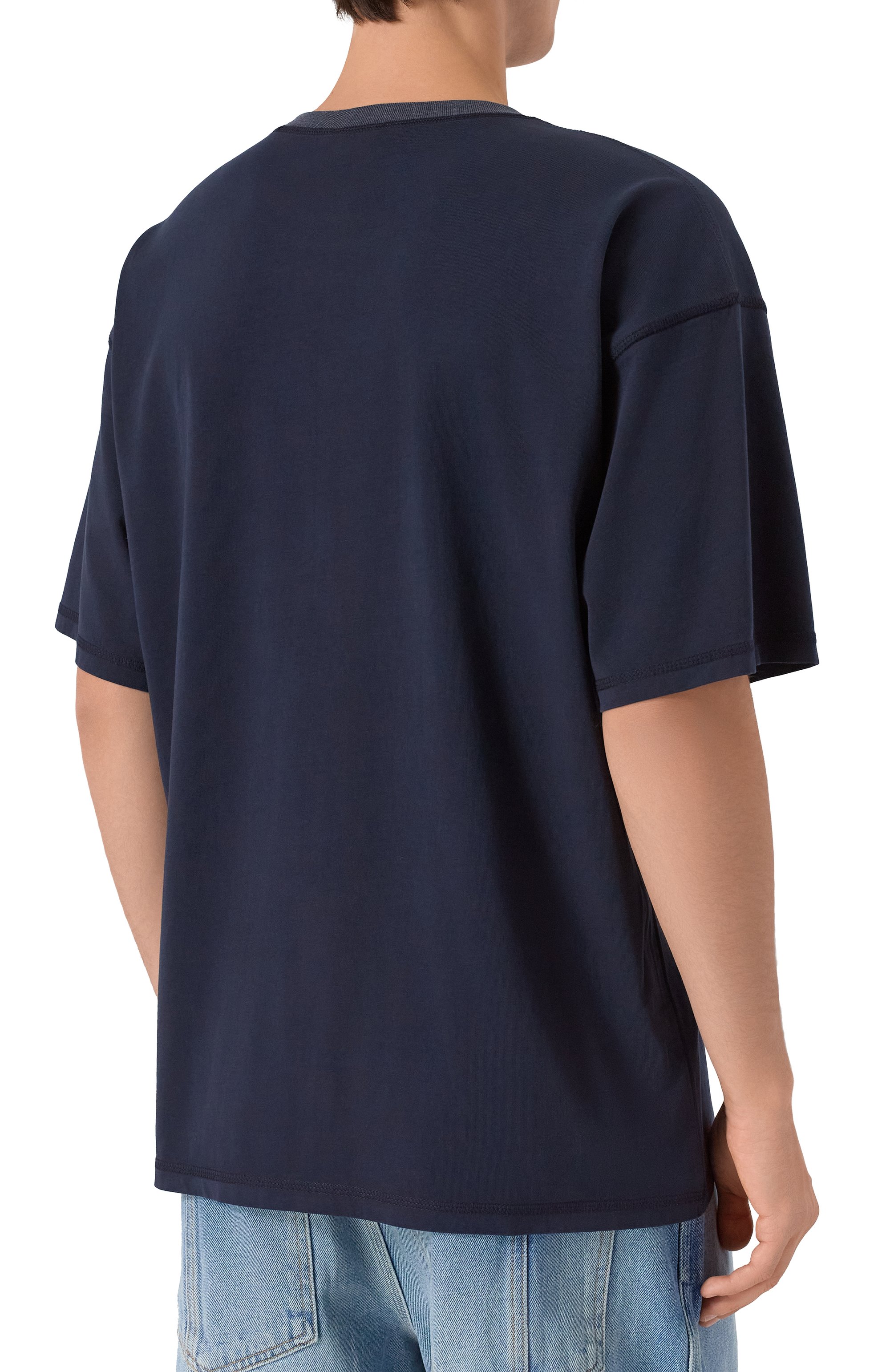 Хлопковая футболка DIESEL, арт. A18653/0AGCA, фото 4