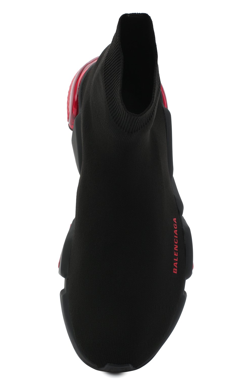 Текстильные кроссовки speed clear sole BALENCIAGA, арт. 607544/W05GH, фото 5