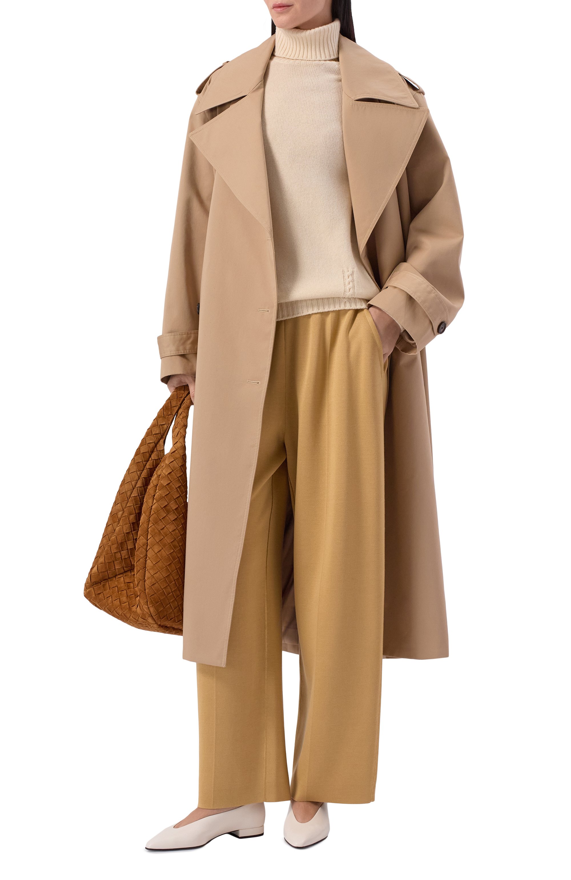 Шелковые брюки LORO PIANA, арт. FAL5217, фото 2