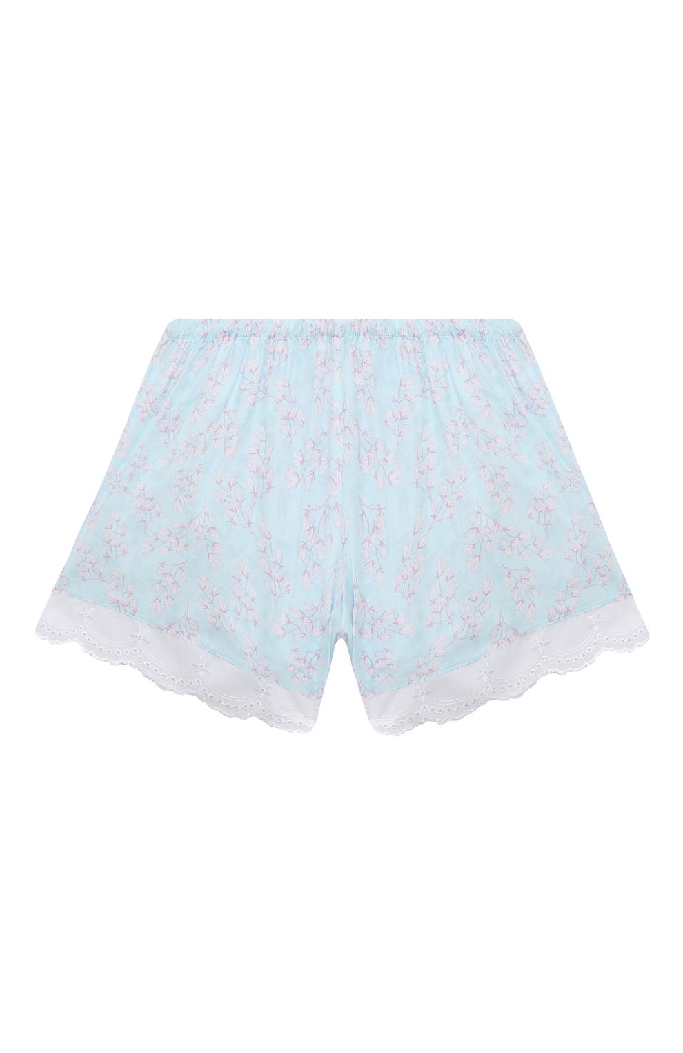 Хлопковая пижама AMIKI CHILDREN, арт. NATHALIE/BLUE FL0WERS, фото 4