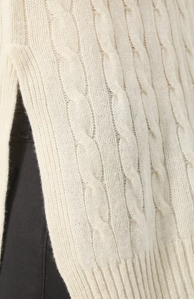 Однотонная водолазка из смеси шерсти и кашемира POLO RALPH LAUREN, арт. 211716657, фото 5