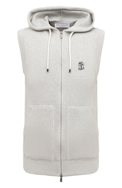 Мужской хлопковый жилет BRUNELLO CUCINELLI, арт. M2920B2308