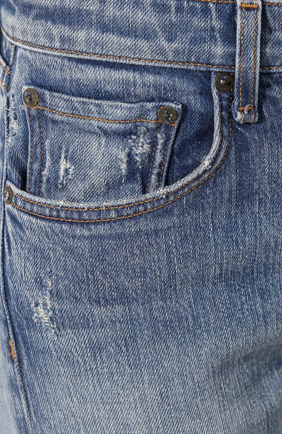 Джинсы RAG AND BONE синего цвета по цене 29350 руб., арт. WDD19F2532I9NS, фото 5 Джинсы RAG AND BONE, арт. WDD19F2532I9NS, фото 5
