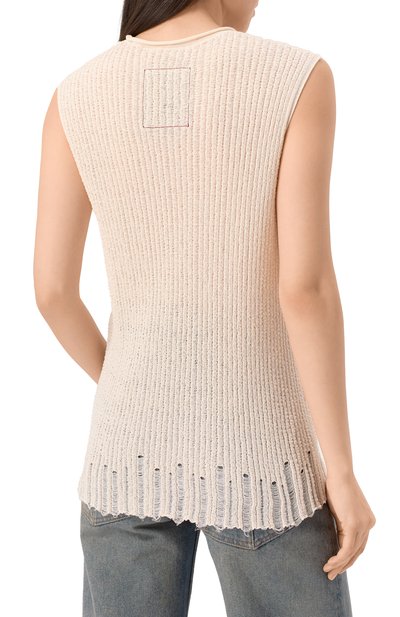 Топ из хлопка и шелка UMA WANG, арт. UK7162_, фото 4