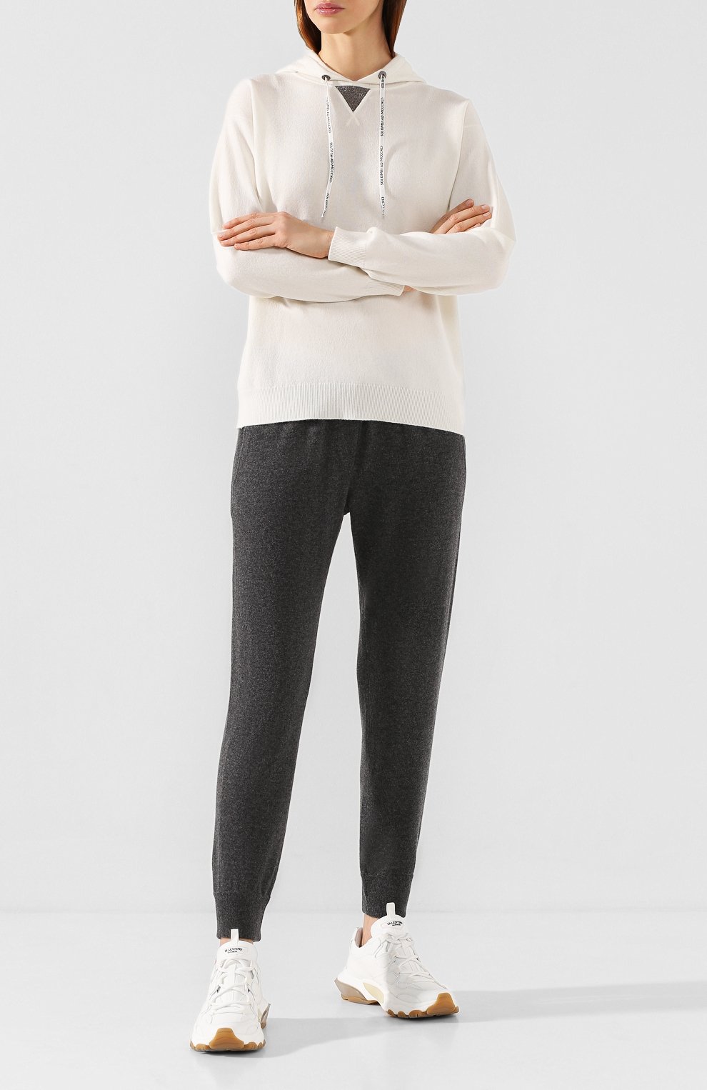 Кашемировые джоггеры BRUNELLO CUCINELLI, арт. M12166399, фото 2