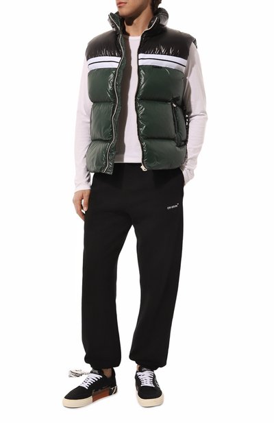 Текстильные кеды vulcanized OFF-WHITE, арт. 0MIA085F21FAB0011045, фото 2