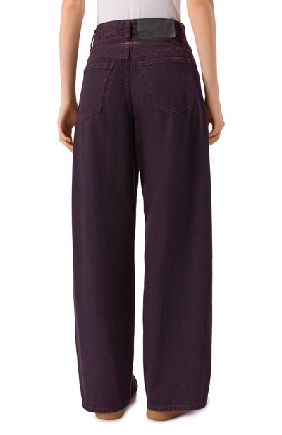 Джинсы MM6 бордового цвета по цене 74750 руб., арт. S52LA0264/M30032, фото 4 Джинсы MM6, арт. S52LA0264/M30032, фото 4