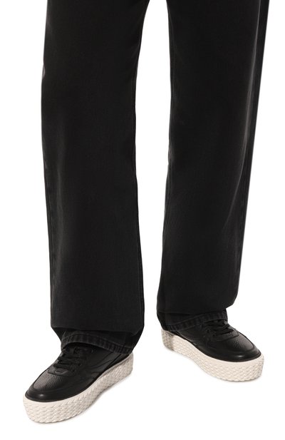 Кожаные кеды curbies 2 LANVIN, арт. FM-SKLK04-ADRI-P23, фото 3