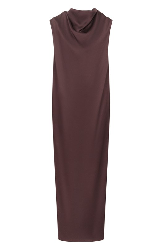 Атласное платье BOSS 50562632 Коричневый 50562632
