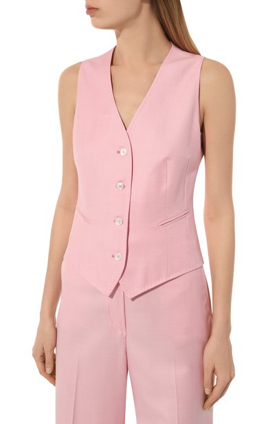 Шерстяной жилет KITON, арт. D47456K0924A, фото 3