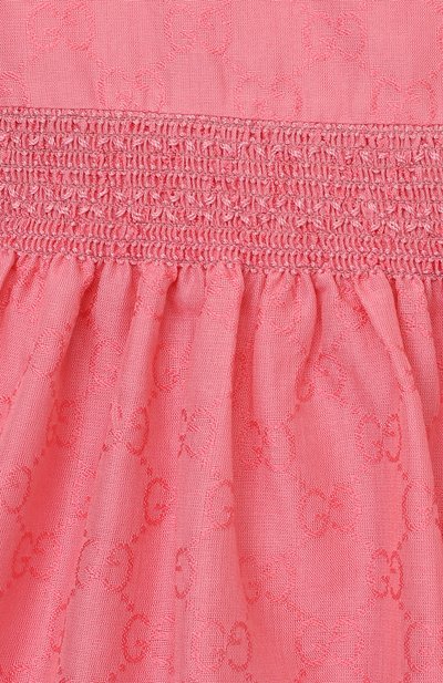 Хлопковое платье GUCCI, арт. 648253/XWA0A, фото 3