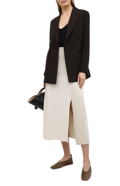 Боди JIL SANDER черного цвета по цене 25600 руб., арт. JSPS705043-WS477108, фото 2 Боди JIL SANDER, арт. JSPS705043-WS477108, фото 2