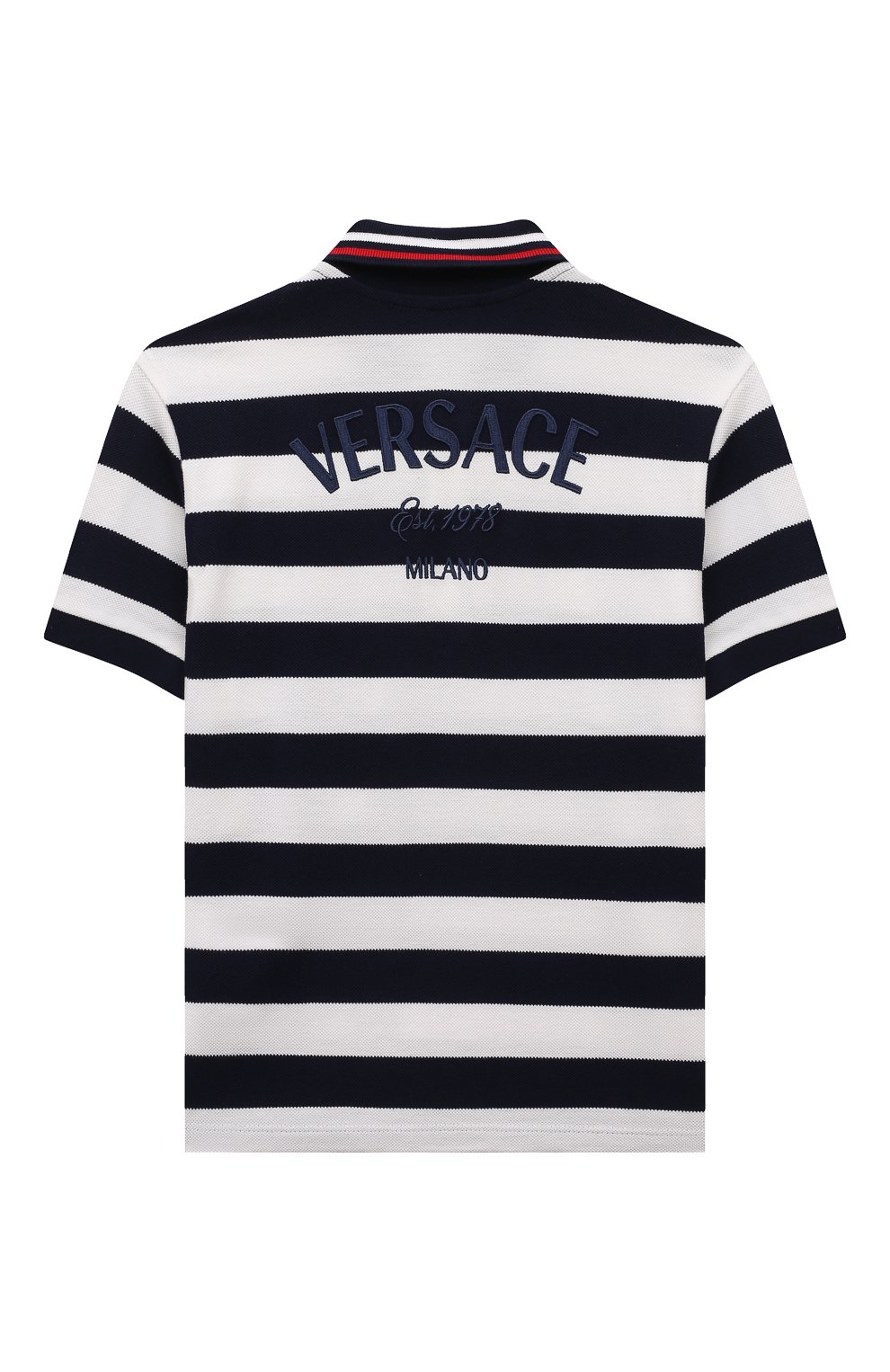 Хлопковое поло VERSACE, арт. 1000126/1A09735/4A-6A, фото 2