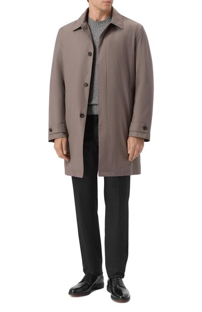 Мужские кожаные дерби easy SANTONI, арт. MGEG19291NEAXNTG