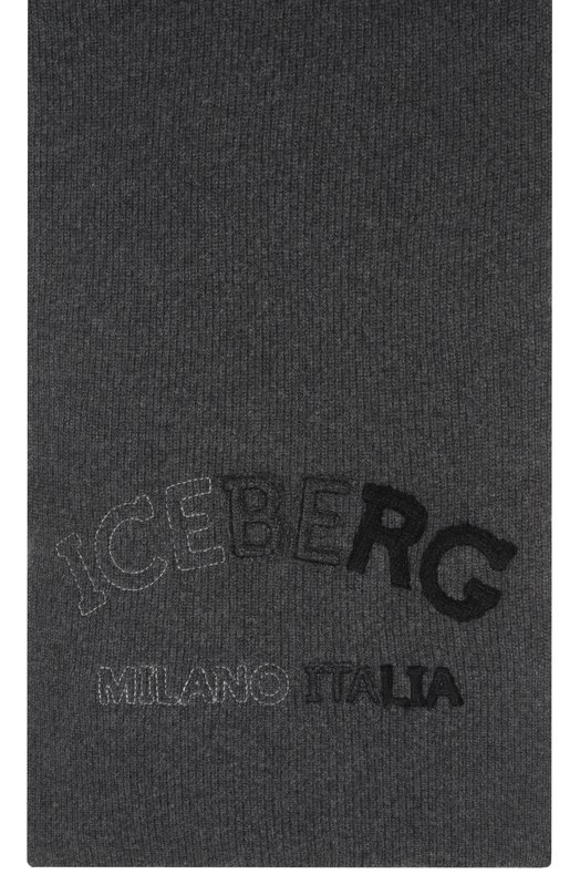 Шерстяной шарф Iceberg 3001/7077 Серый  3001/7077 Фото 4