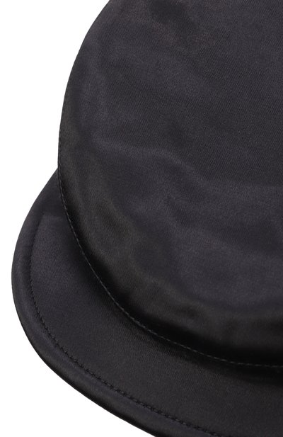 Кепи из вискозы и хлопка DANIIL ANTSIFEROV черного цвета по цене 40000 руб., арт. DA_1855, фото 3 Кепи из вискозы и хлопка DANIIL ANTSIFEROV, арт. DA_1855, фото 3
