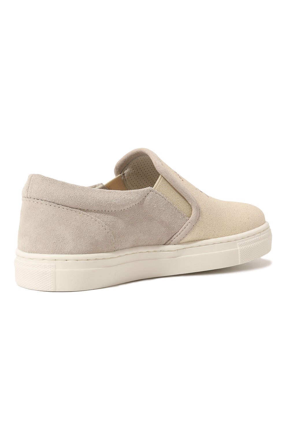 Текстильные слипоны BRUNELLO CUCINELLI, арт. BGNSVZA141, фото 3