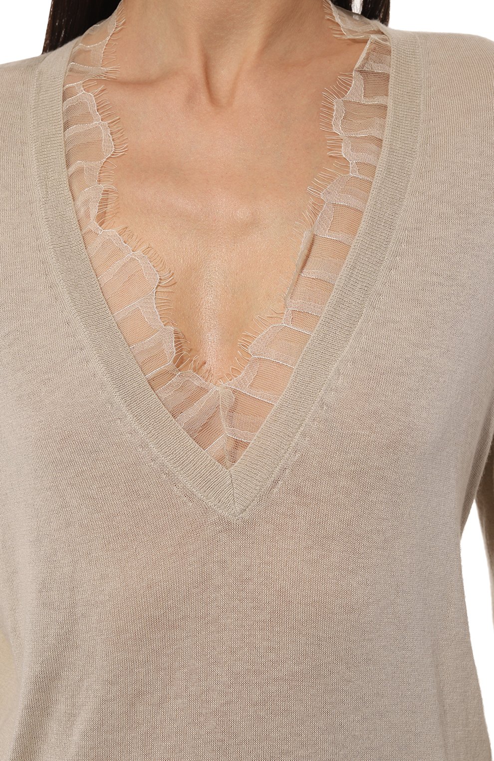 Пуловер из хлопка и шелка IRO, арт. WP12JAYDEN, фото 5