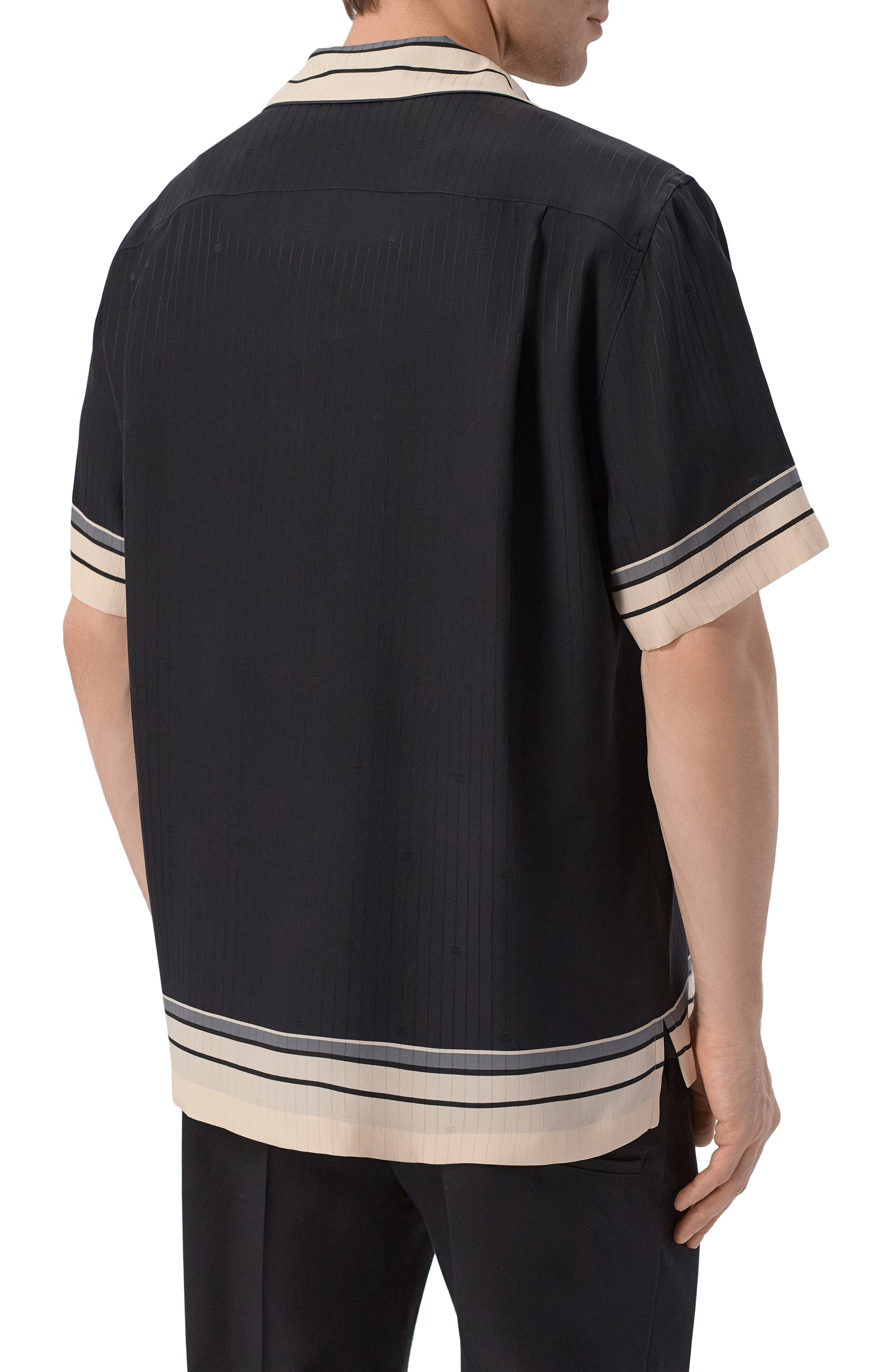 Шелковая рубашка DOLCE & GABBANA, арт. G5LH3T/HI11T, фото 4