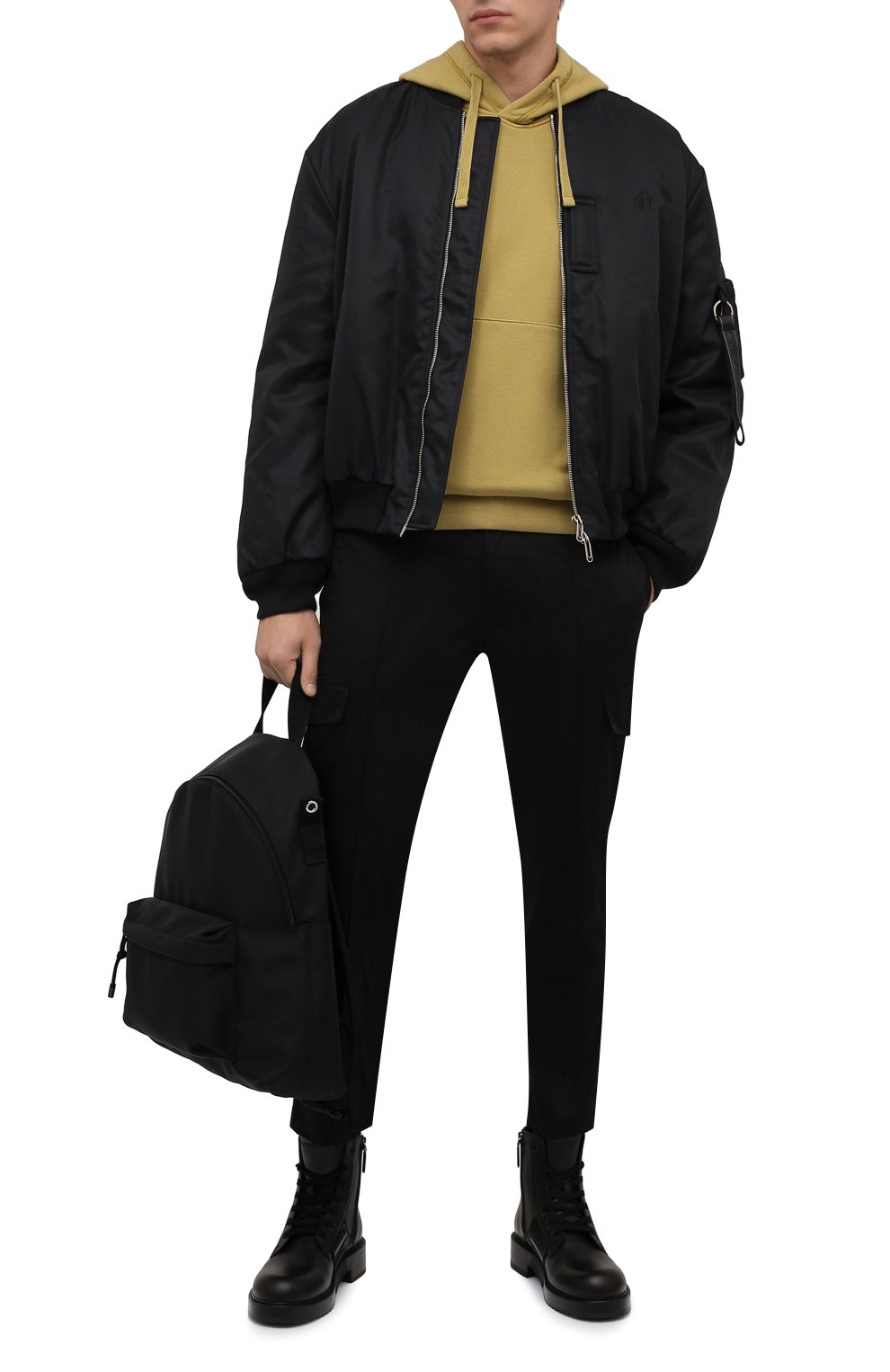 Хлопковое худи STONE ISLAND, арт. 751564120, фото 2