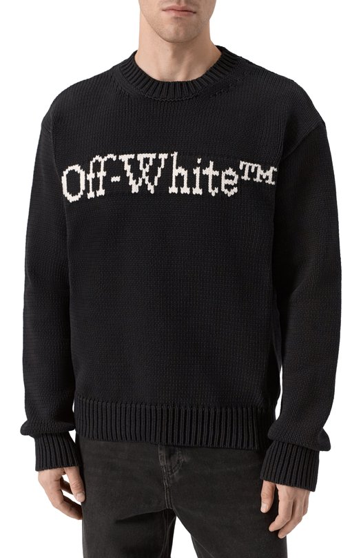 Свитер Off-White 0MHE167C99KNI001 Чёрный  0MHE167C99KNI001 Фото 3