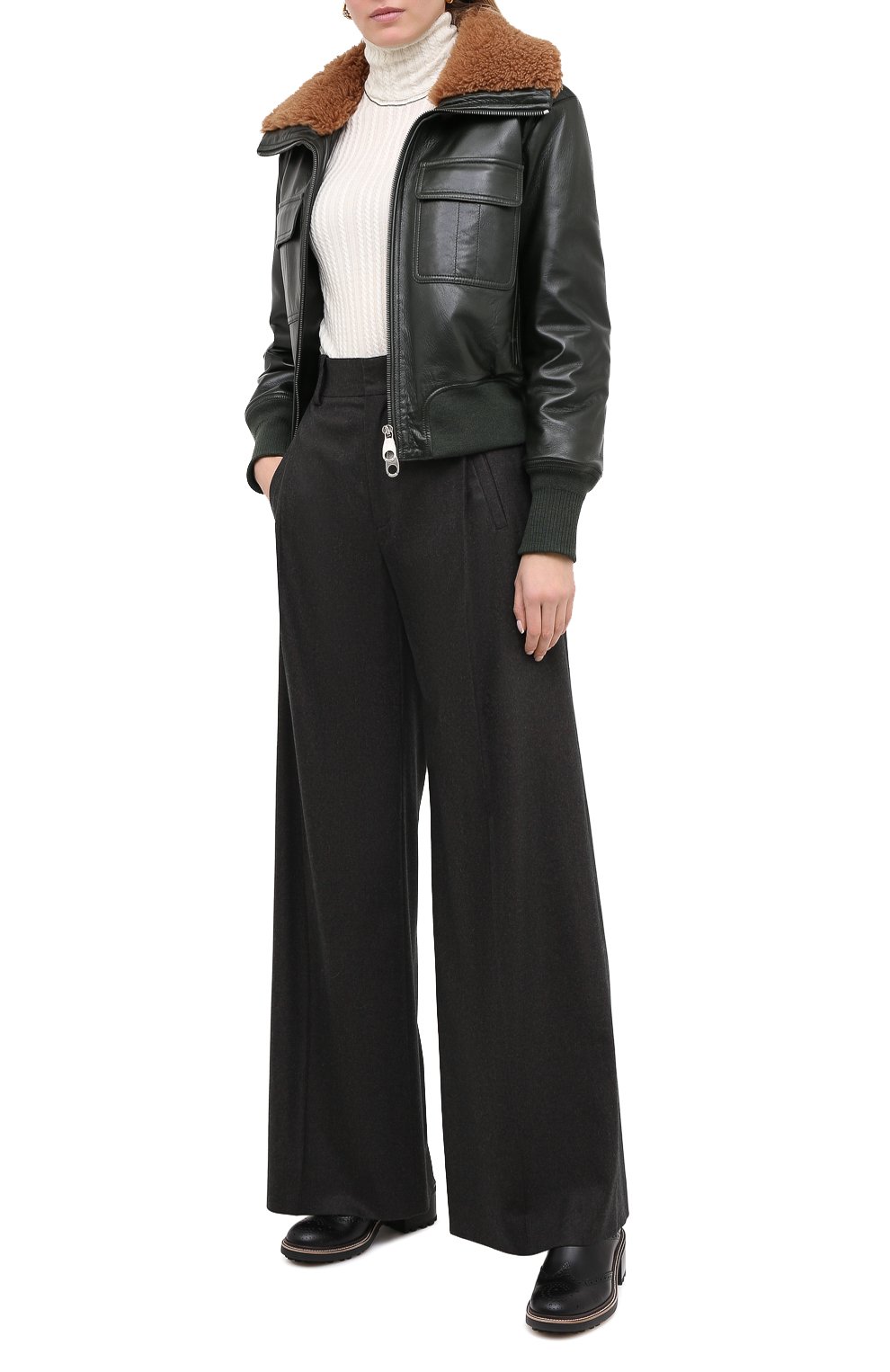 Кожаная куртка CHLOÉ, арт. CHC20WCV02210, фото 2