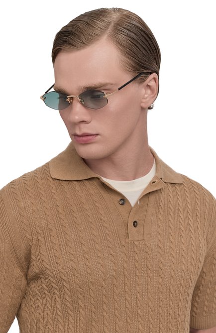 Женские солнцезащитные очки GAST, арт. LUNAR G0LD/BLACK LU22