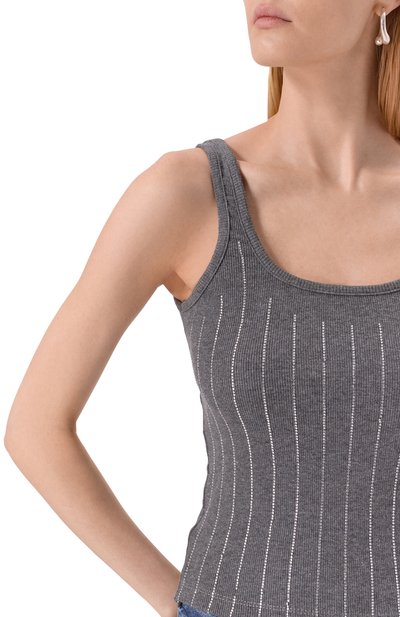 Хлопковая майка SASHA KIM, арт. УТ-00001770, фото 5