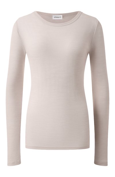 Женская лонгслив из шерсти и шелка ZIMMERLI, арт. 370-53020