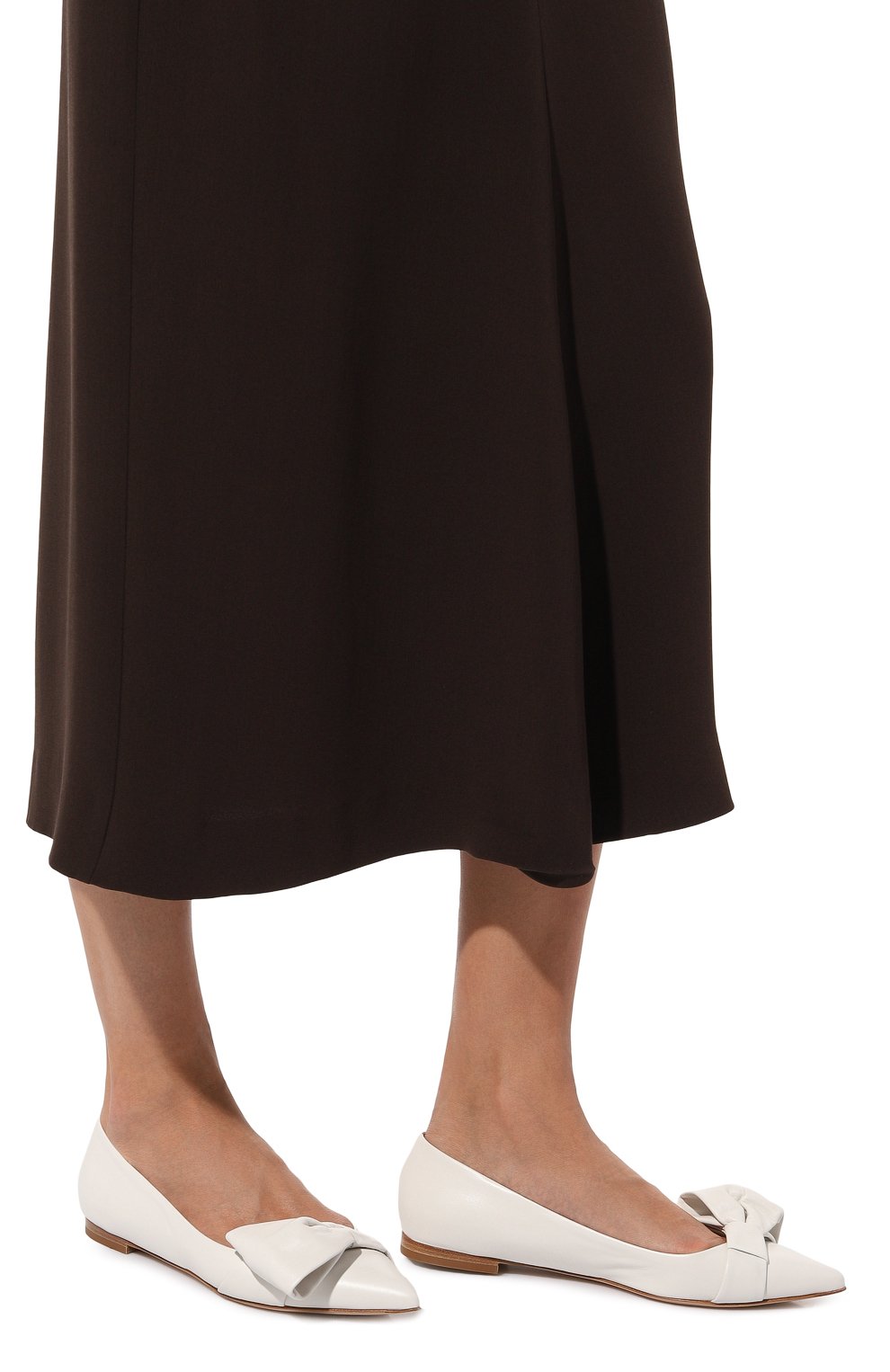 Кожаные балетки GIANVITO ROSSI, арт. G22289.05CU0.NAPBIAN, фото 3