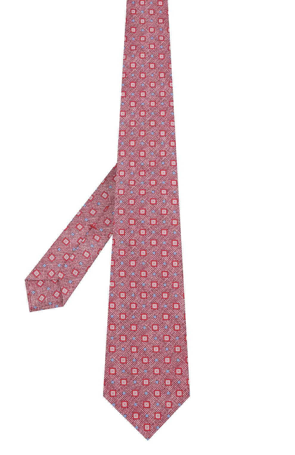 Шелковый галстук KITON красного цвета по цене 27500 руб., арт. UCRVKAC02G8007001/MTM/0019836, фото 2 Шелковый галстук KITON, арт. UCRVKAC02G8007001/MTM/0019836, фото 2