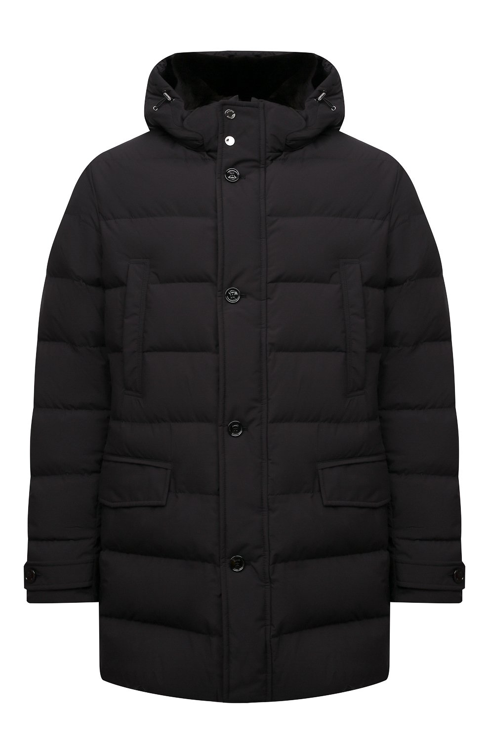 Пуховик с меховой отделкой saturno-stp MOORER, арт. SATURN0-STP/M0UGI100271-TEPA023, фото 1