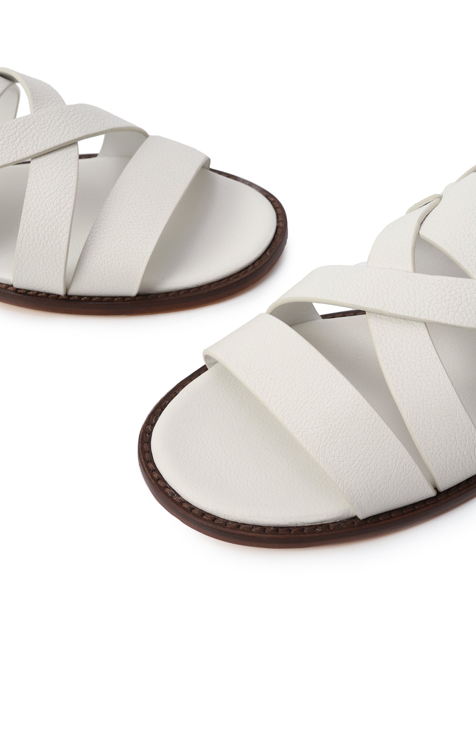 Кожаные сандалии DOUCAL'S, арт. DD8775MARNUF247M, фото 7