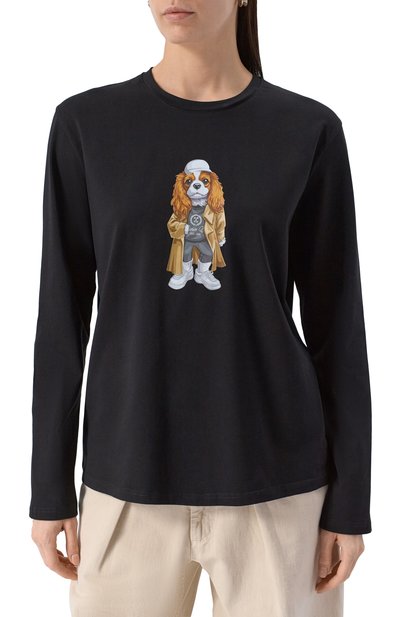 Хлопковый лонгслив FLASHIN, арт. FS26LSS, фото 3