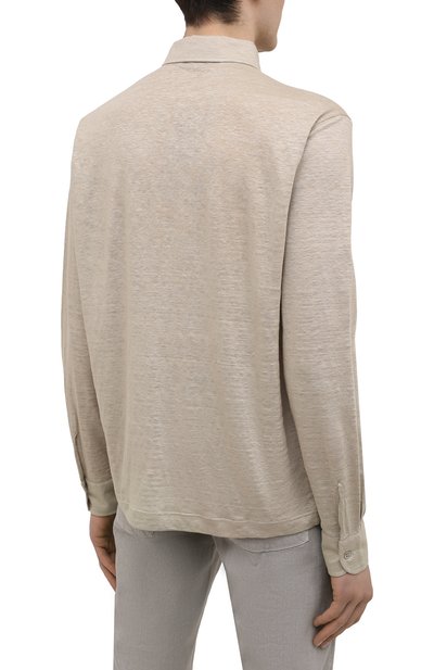 Льняная рубашка LORO PIANA, арт. FAL6917, фото 4