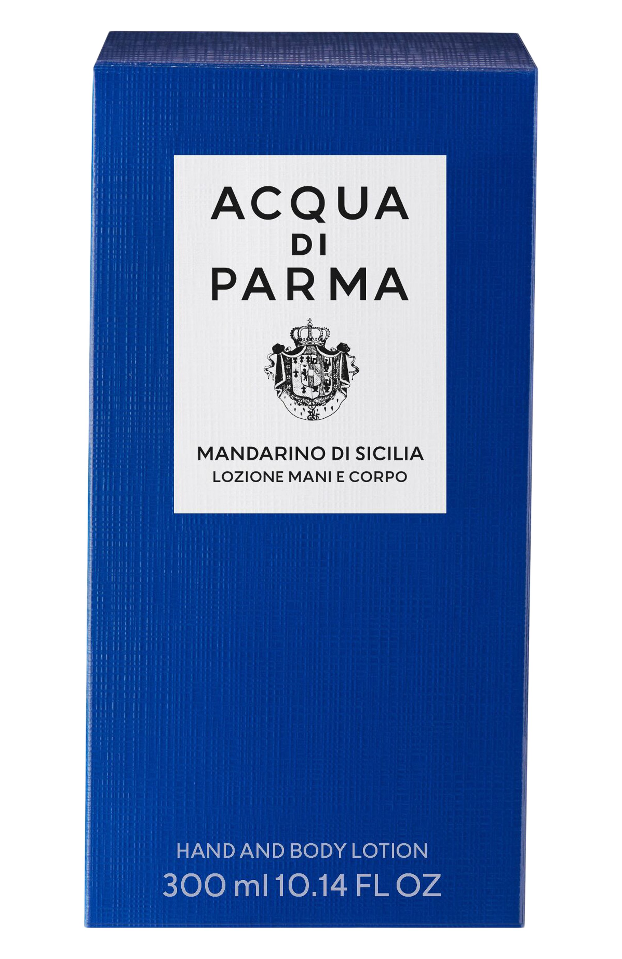 Лосьон для рук и тела blu mediterraneo mandarino di sicilia (300ml) ACQUA DI PARMA, арт. ADP082606, фото 3