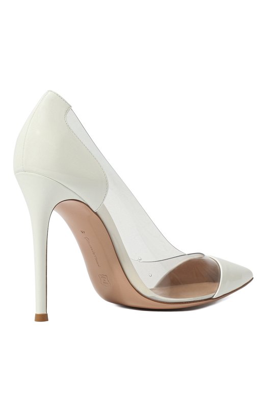 фото Комбинированные туфли plexi 105 gianvito rossi