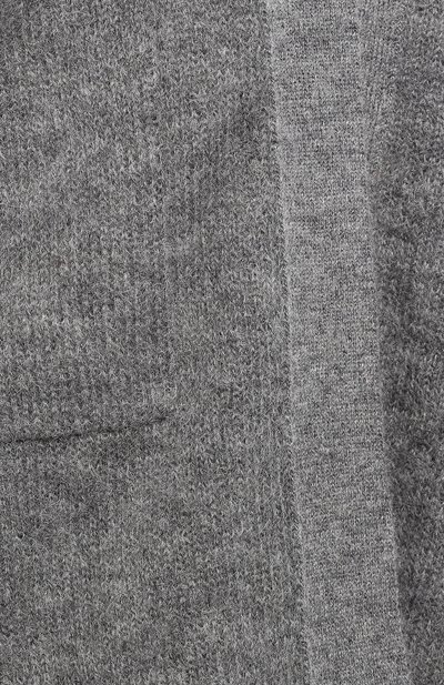 Кардиган с поясом DRIES VAN NOTEN серого цвета по цене 84750 руб., арт. 192-11290-8715, фото 5 Кардиган с поясом DRIES VAN NOTEN, арт. 192-11290-8715, фото 5