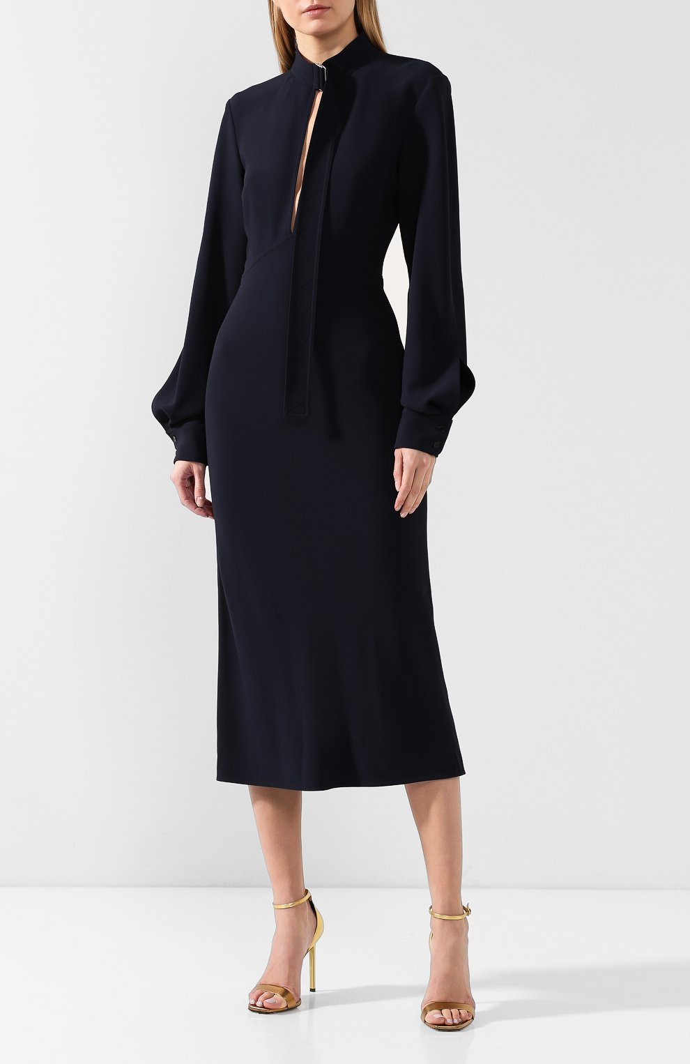 Платье-миди VICTORIA BECKHAM, арт. DR MID 6718 PSS19 FLUID CADY, фото 3