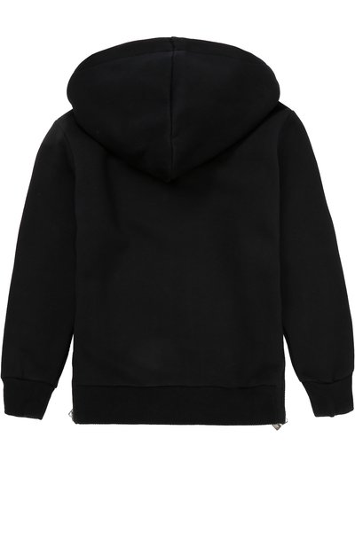 Спортивный кардиган из хлопка с декоративны ми молниями по бокам BALMAIN, арт. W7E/8002/J928, фото 2