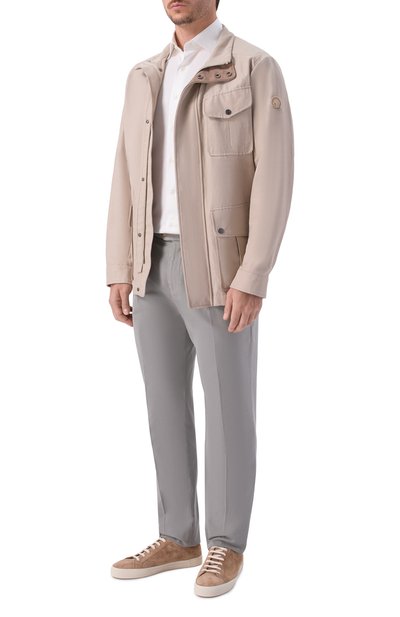 Хлопковая рубашка MVST, арт. SLIM/GABRIELLE/R0UND/1628-JERSEY (INTERL0CK), фото 2